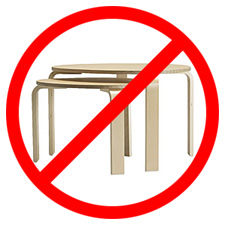 No Nested Tables